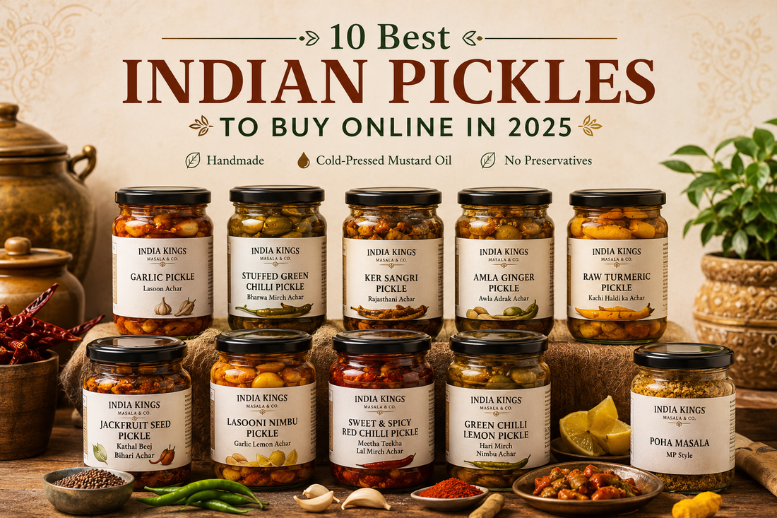 10 Best Indian Pickles to Buy Online in 2026 | India Kings Masala
